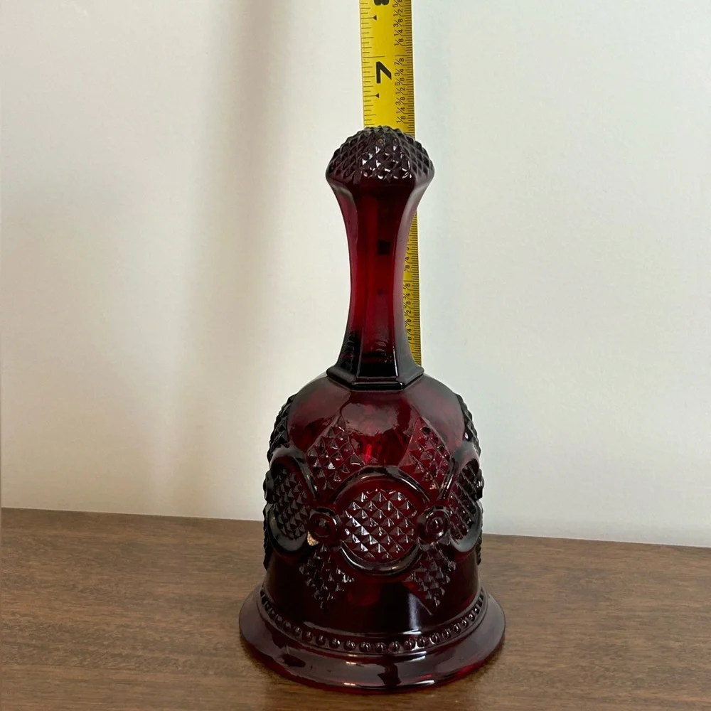 Avon | Accents | Avon 876 Cape Cod Collection Ruby Red Glass Hostess ...